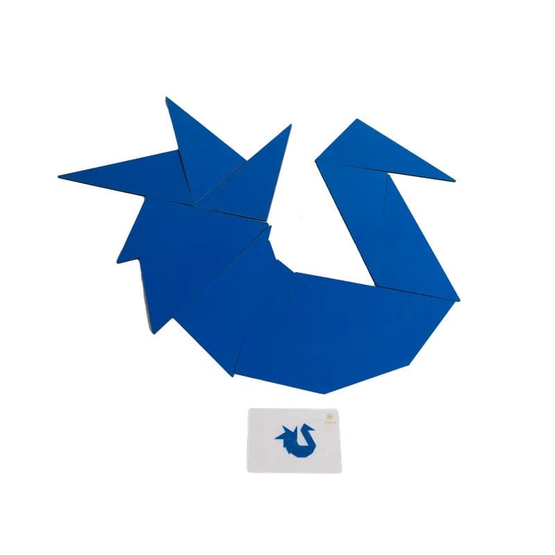 Blue Triangles Montessori