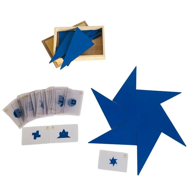 Blue Triangles Montessori
