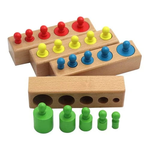 Color Cylinder Montessori