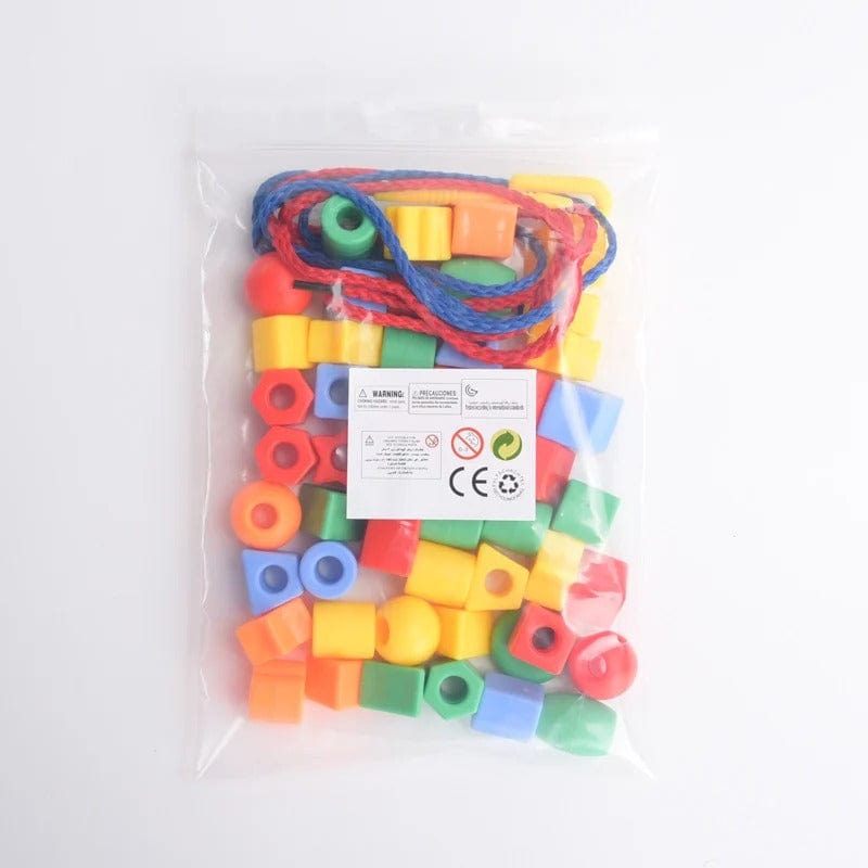 Lacing Beads Montessori