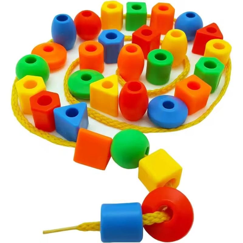 Lacing Beads Montessori