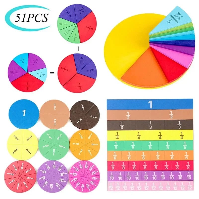 Magnet Montessori Fraction Puzzle