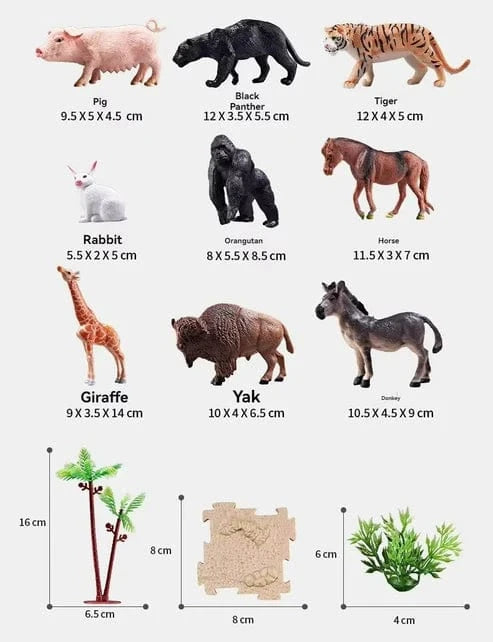Montessori Animal Figurines