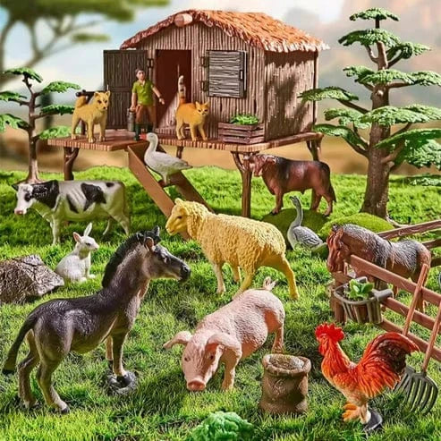 Montessori Animal Figurines