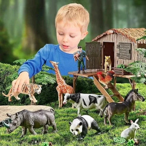 Montessori Animal Figurines
