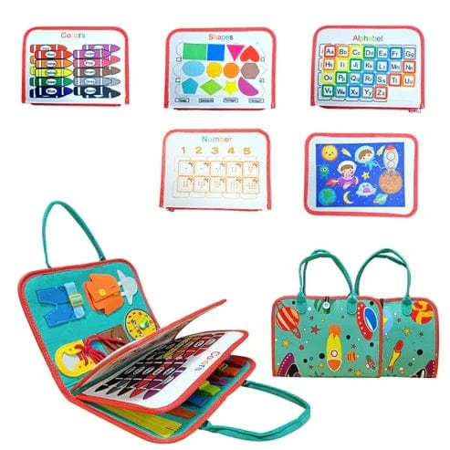 Montessori Busy Board Book