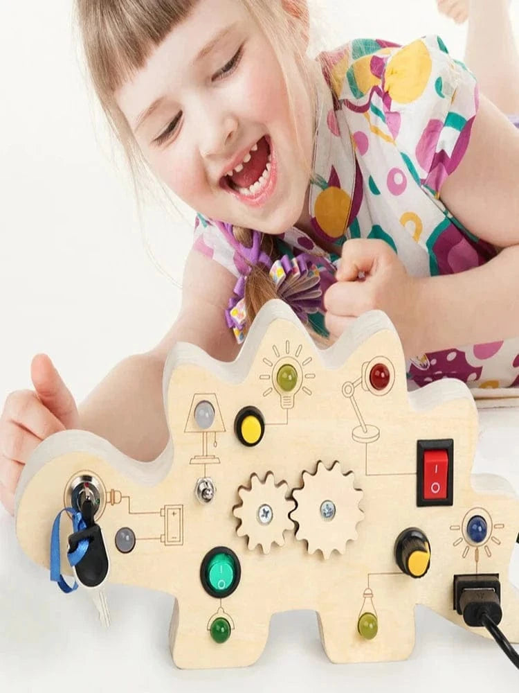Montessori Button Board