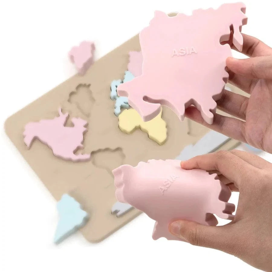 Montessori Continent Map