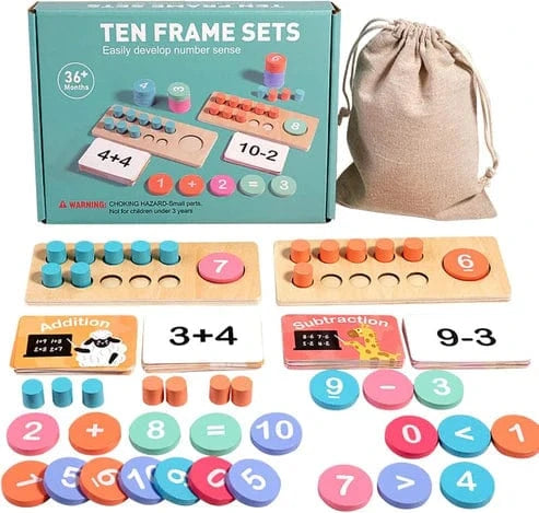 Montessori Counting Pegs