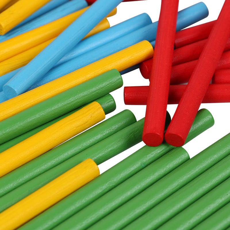 Montessori Counting Sticks