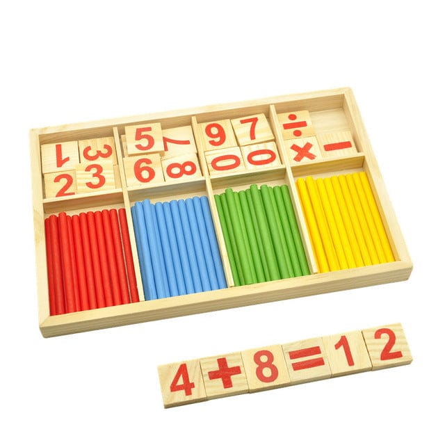 Montessori Counting Sticks