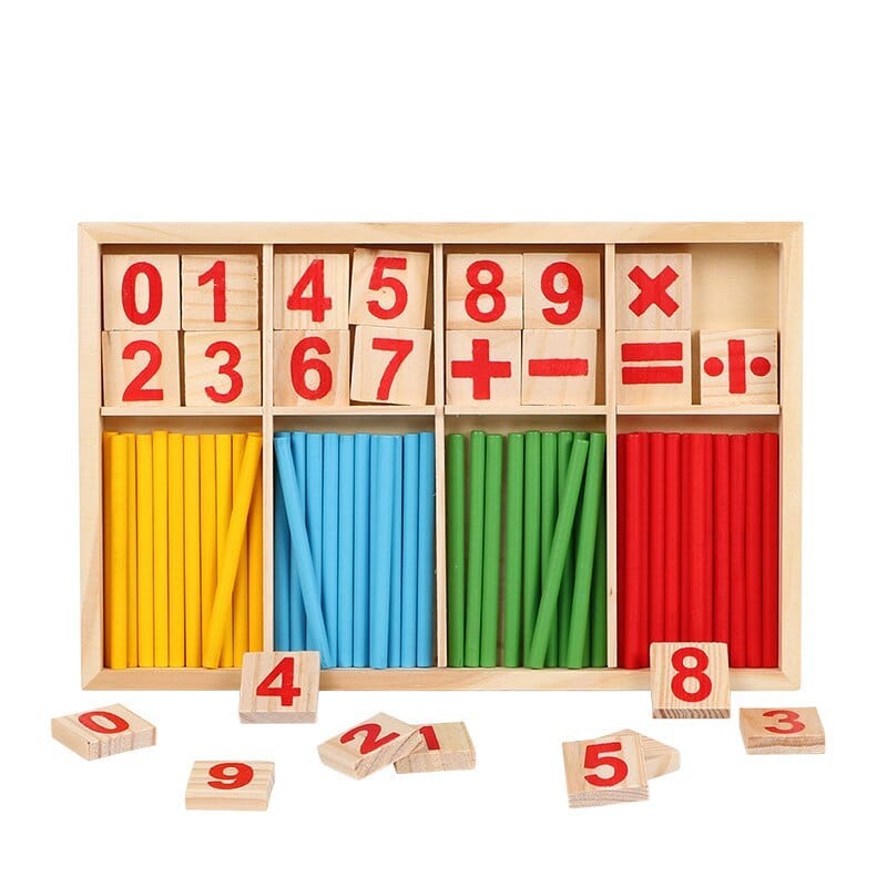 Montessori Counting Sticks