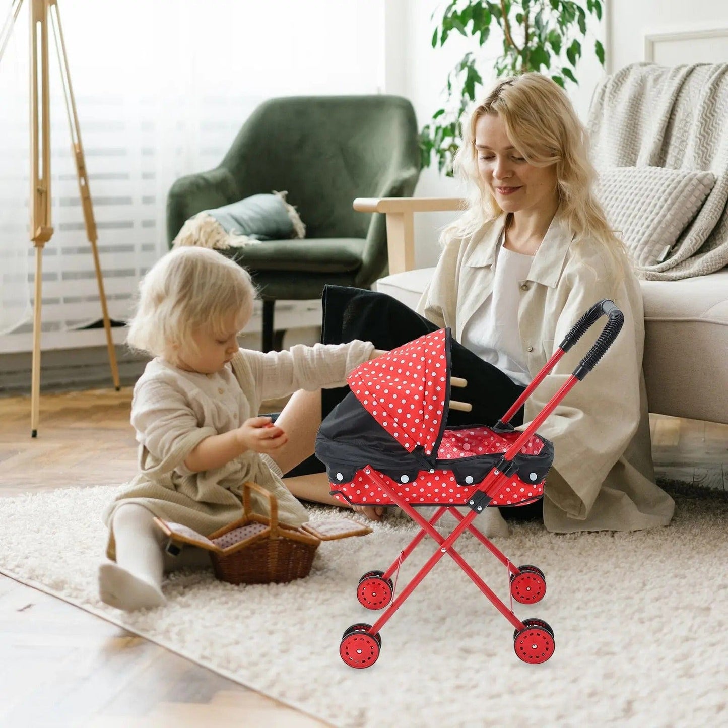 Montessori Doll Stroller