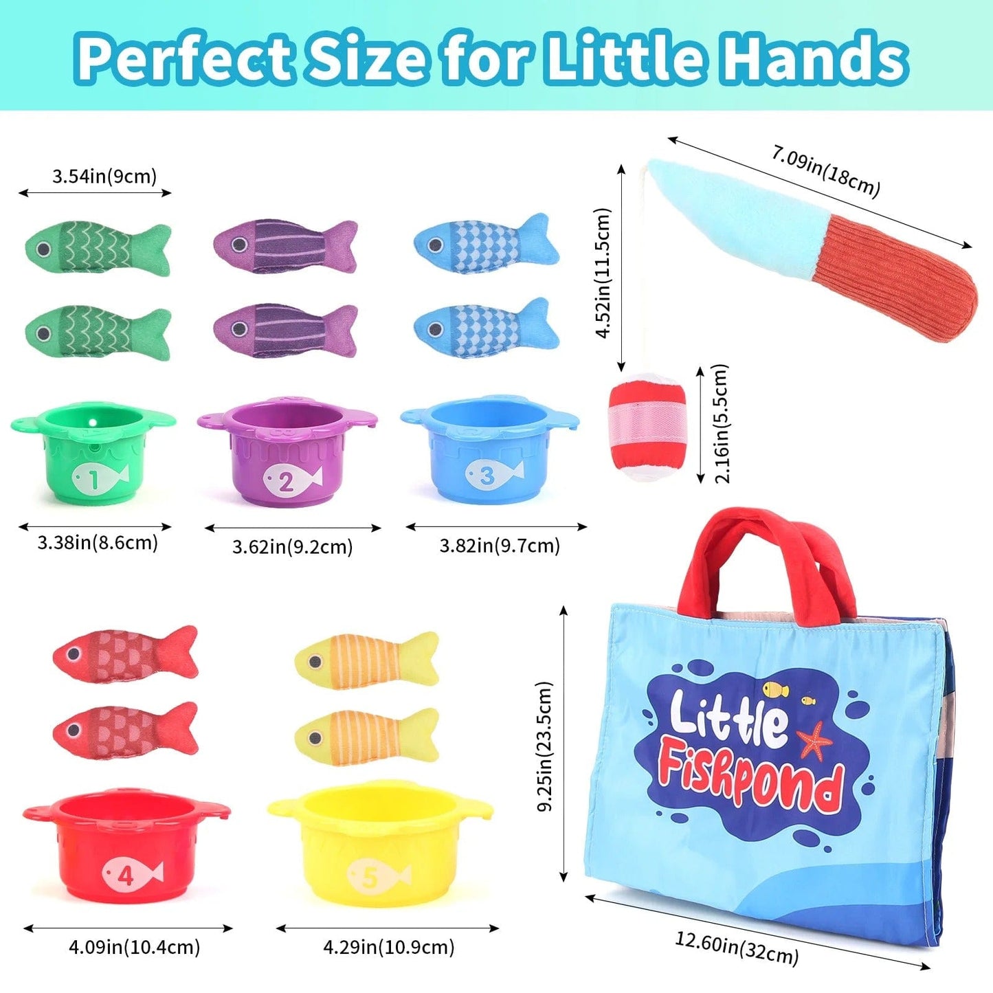 Montessori Fishing Game