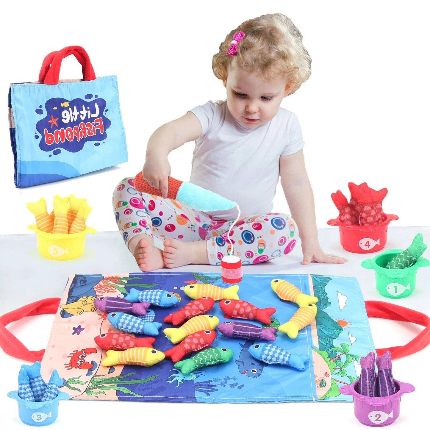 Montessori Fishing Game