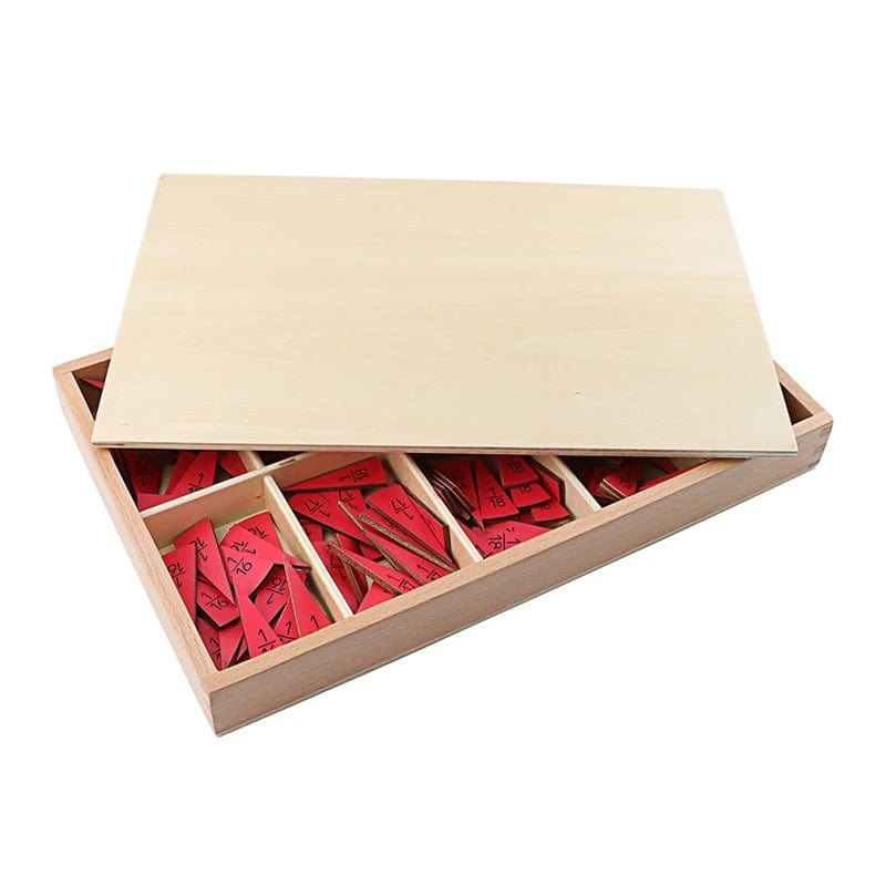 Montessori Fraction Box
