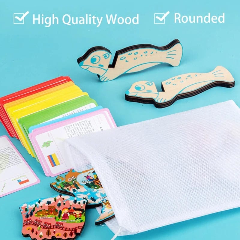 Montessori Geography Cards