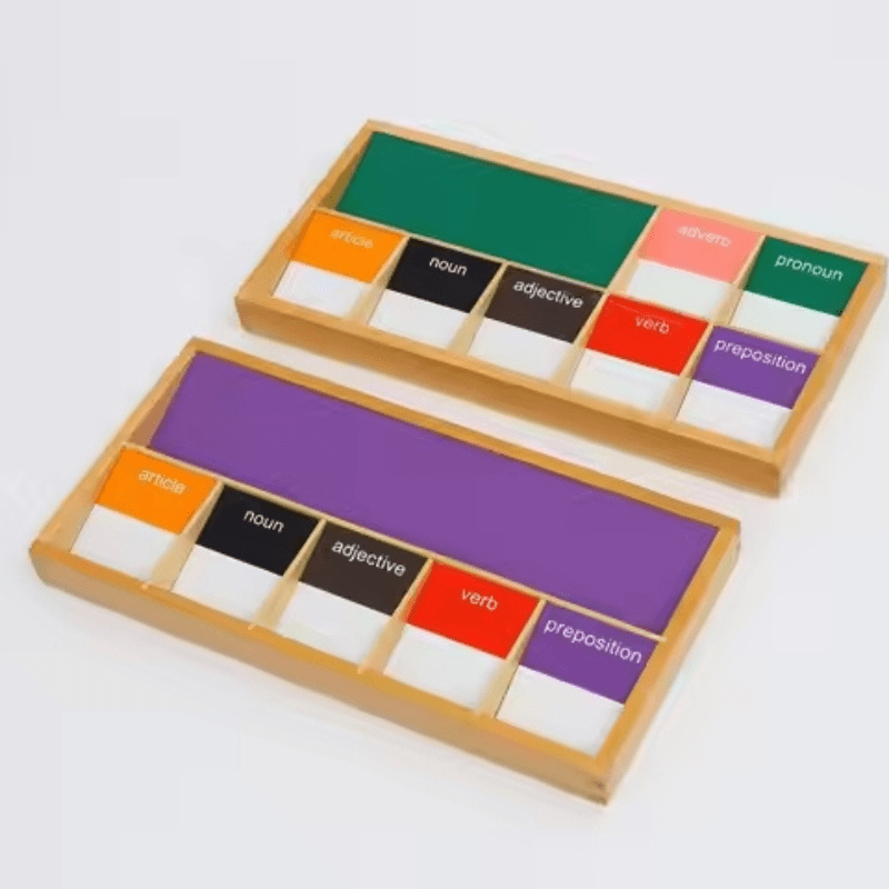 Montessori Grammar Boxes