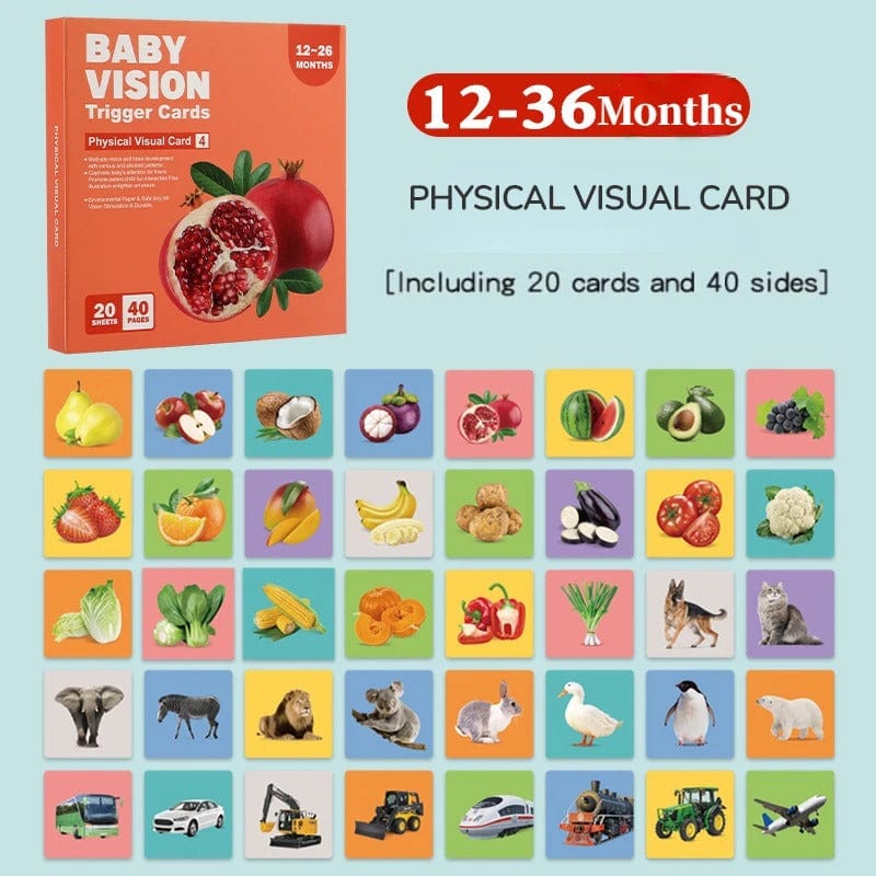 Montessori High Contrast Cards