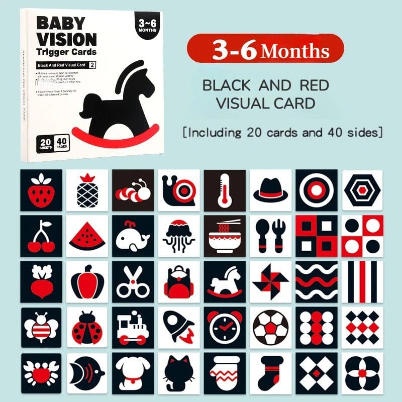 Montessori High Contrast Cards
