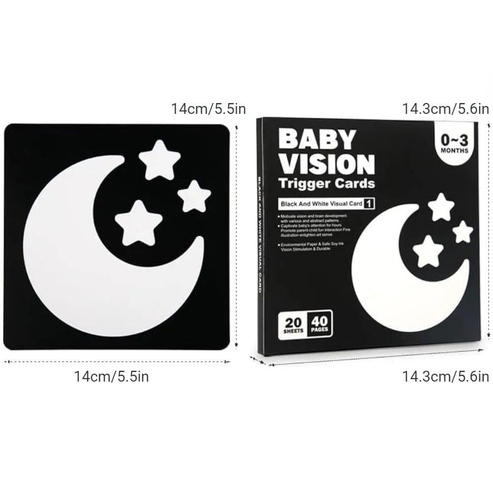 Montessori High Contrast Cards