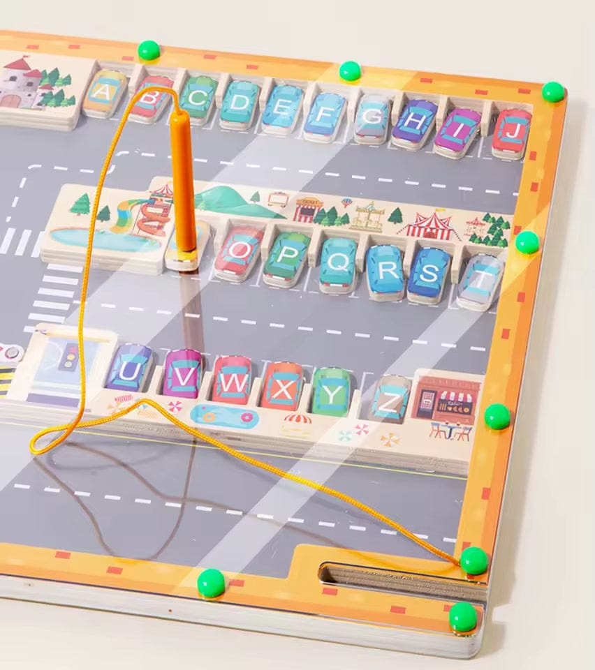 Montessori Magnetic Parking Maze