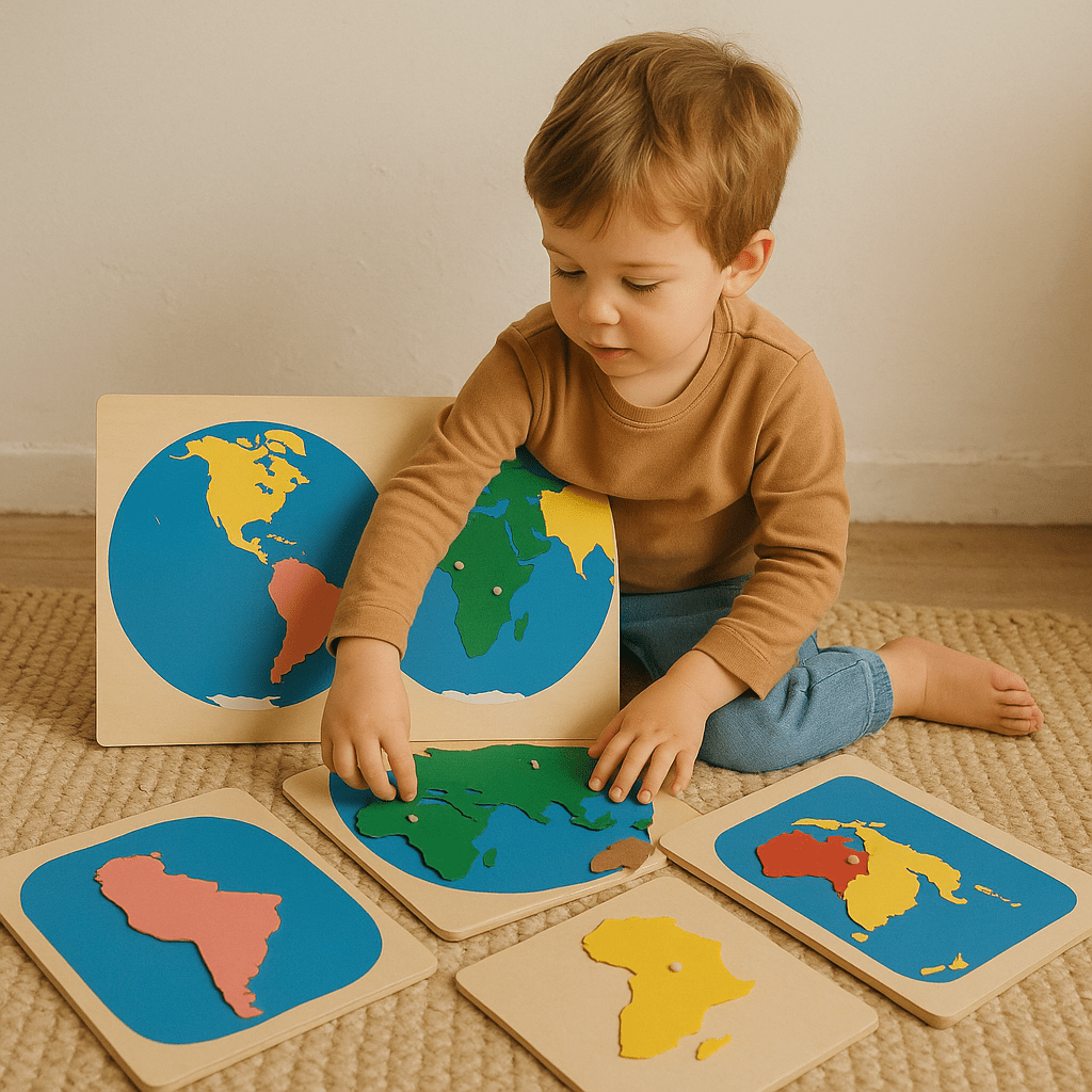 montessori map