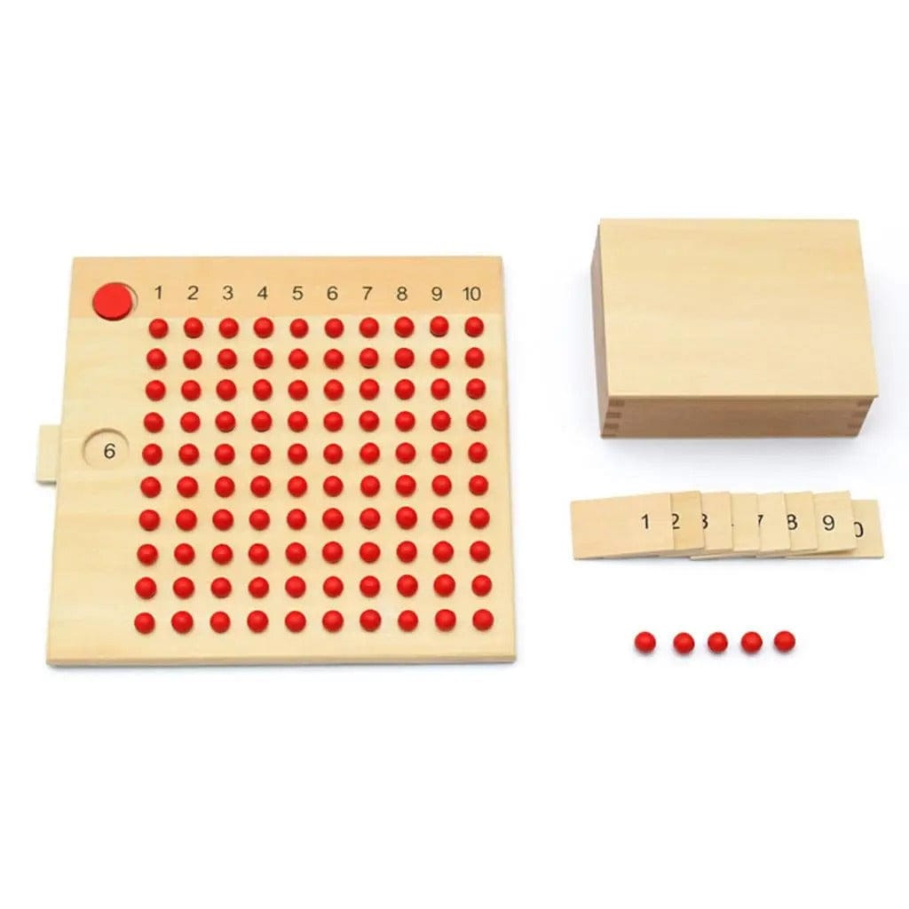 Montessori Multiplication Board