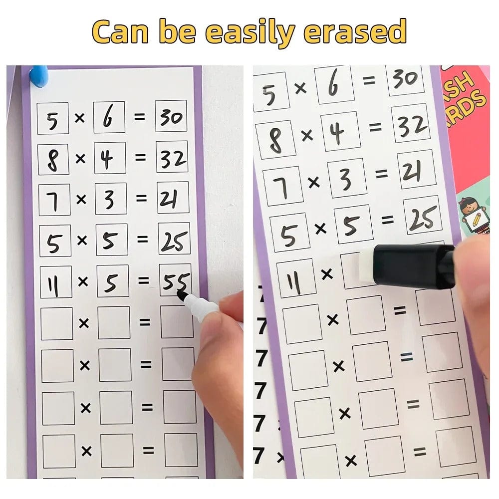 Montessori Multiplication Cards