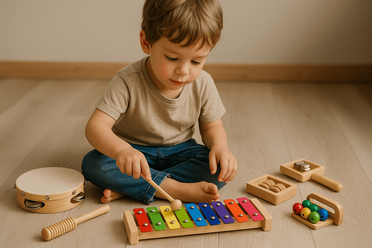 montessori music toy