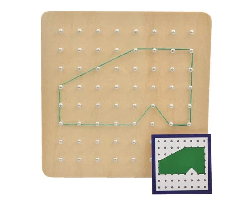 Montessori Nail Board Jigsaw Puzzle