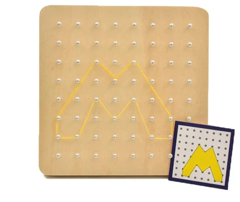Montessori Nail Board Jigsaw Puzzle