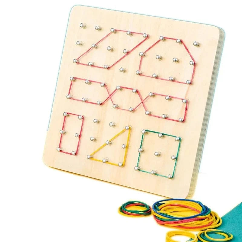 Montessori Nail Board Jigsaw Puzzle