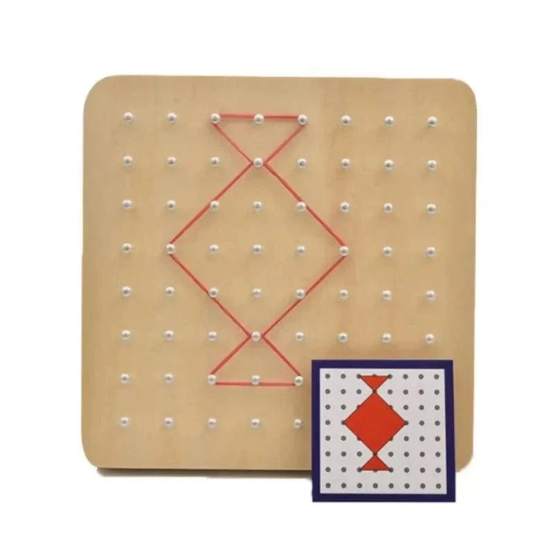 Montessori Nail Board Jigsaw Puzzle