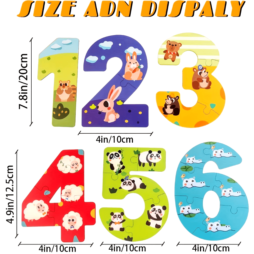 Montessori Number Puzzle