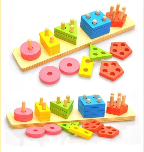 Montessori Peg Puzzle