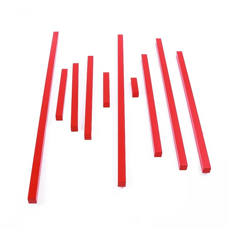 Montessori Red Rods