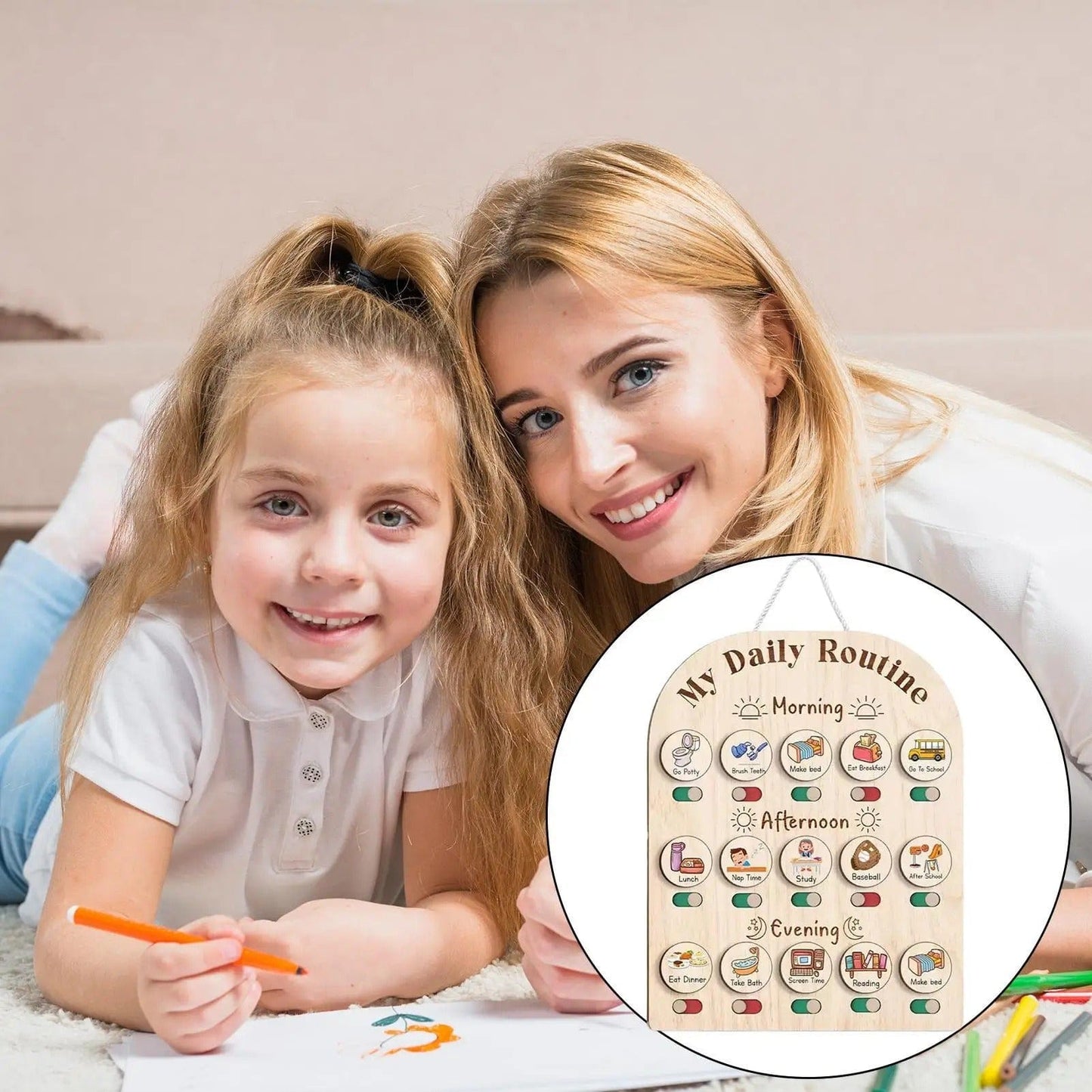 Montessori Routine Board