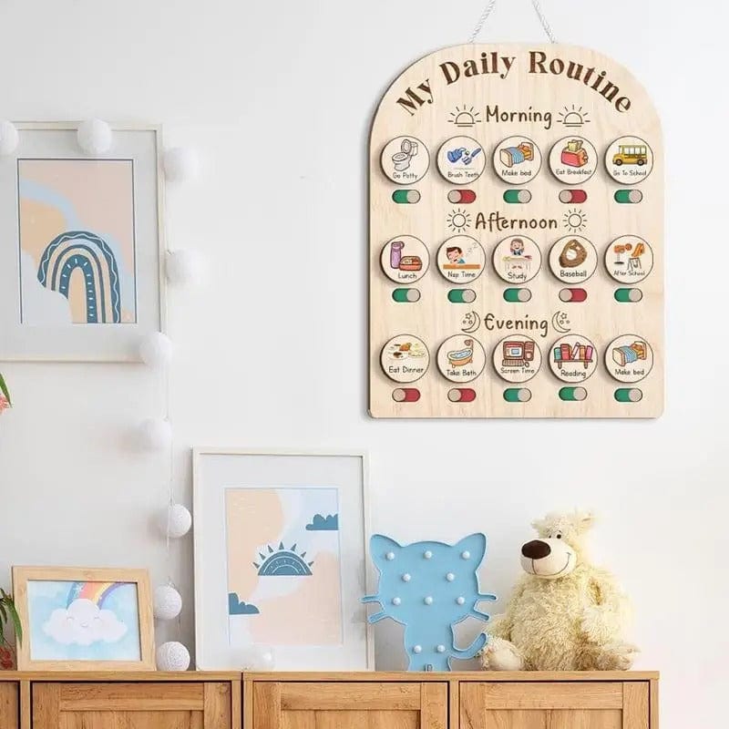 Montessori Routine Board