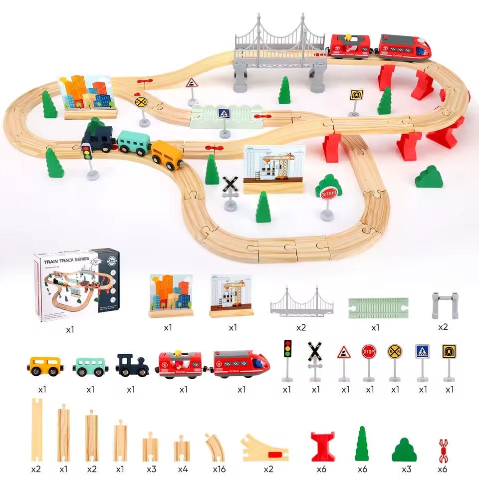 Montessori Train Set