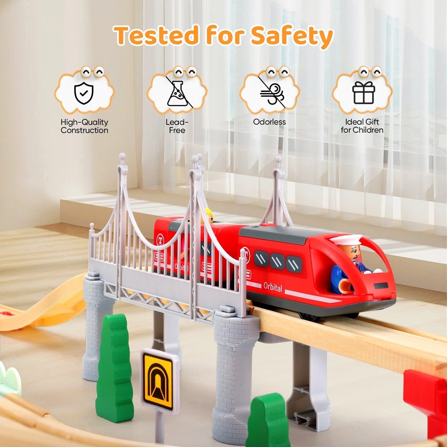 Montessori Train Set