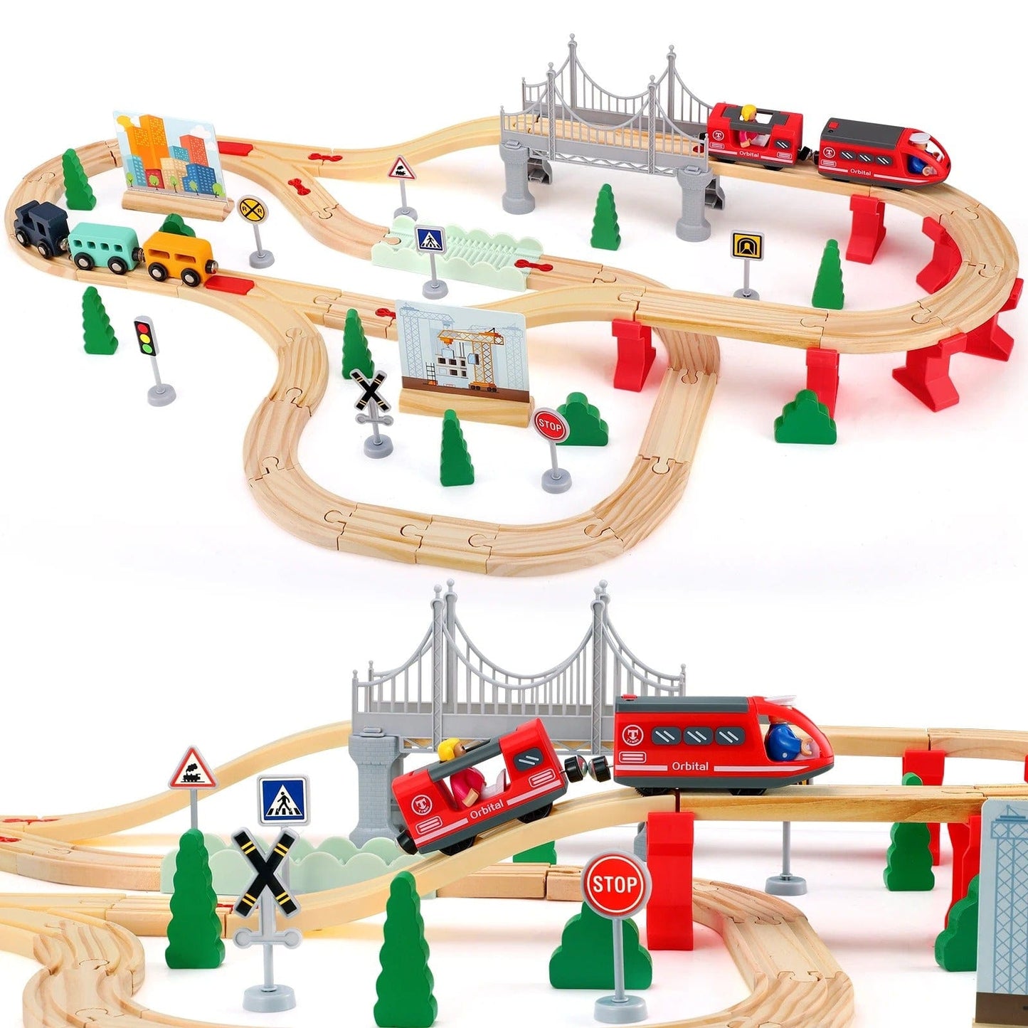 Montessori Train Set