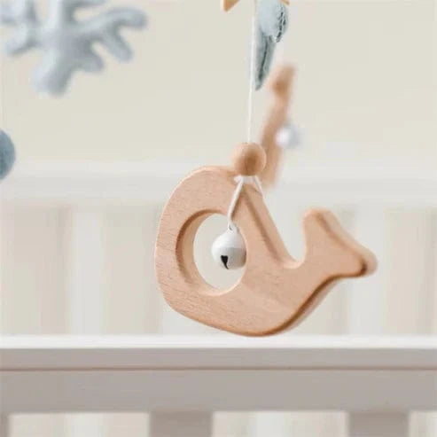 Montessori Whale Mobile