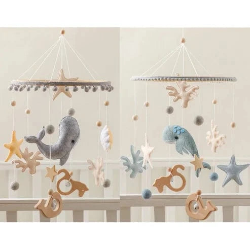 Montessori Whale Mobile
