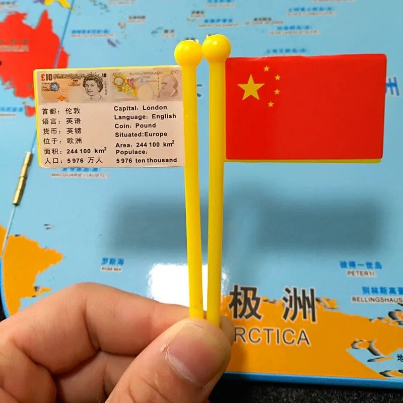 Pin Map Montessori