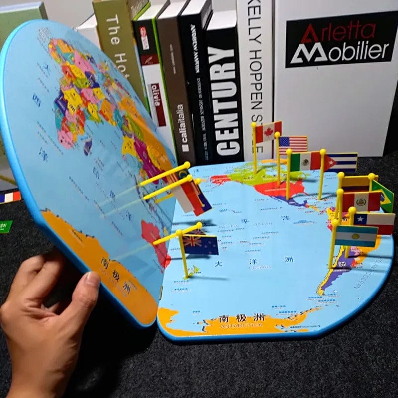 Pin Map Montessori
