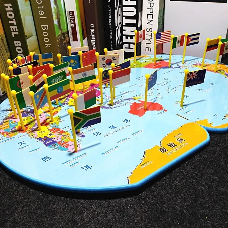 Pin Map Montessori