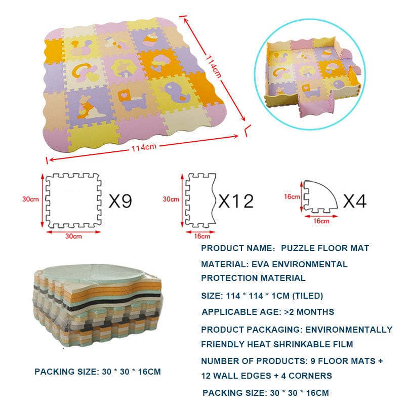 Tapis activité Montessori