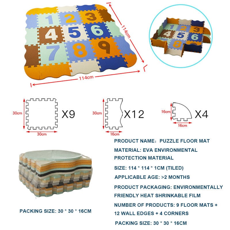 Tapis activité Montessori