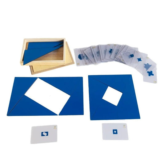 Blue Triangles Montessori